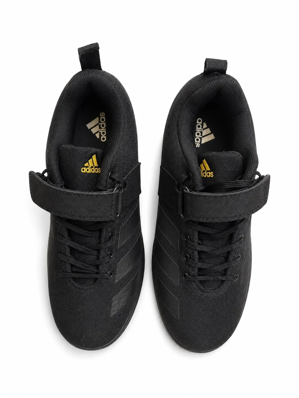 adidas Men’s Black Athletic Weightlifting Sneakers